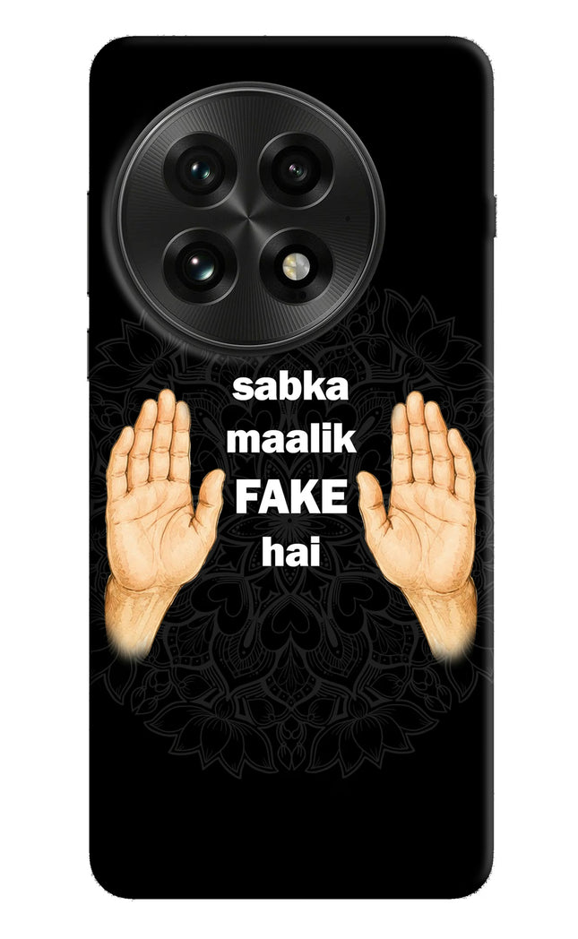Sabka Malik Fake OnePlus 13 Hard Case Back Cover by Casekaro
