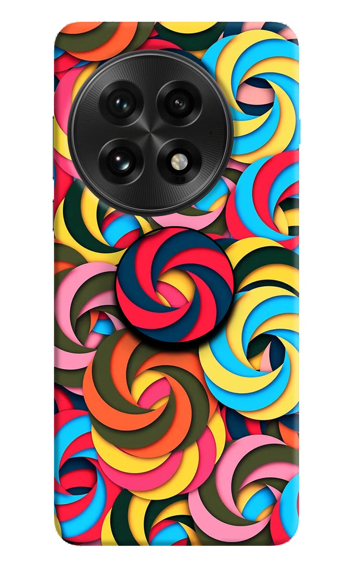 Spiral Pattern OnePlus 13 Pop Case by Casekaro