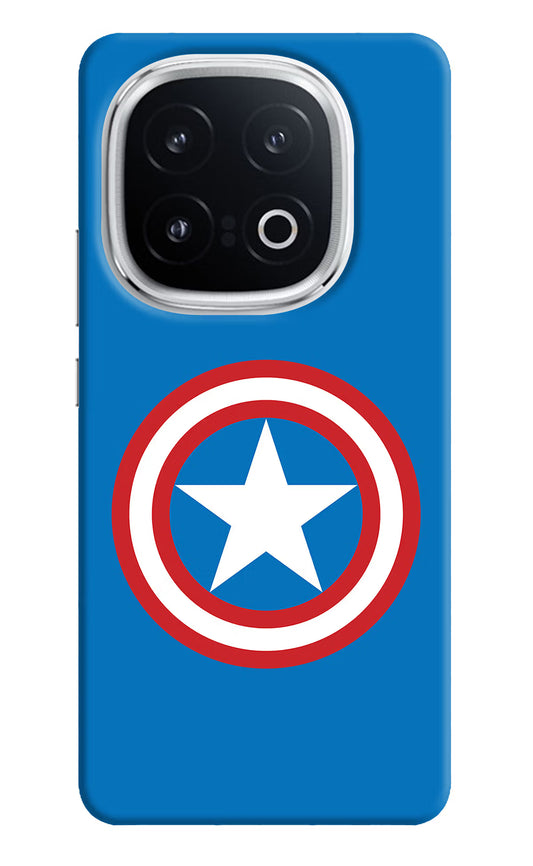 Captain America Logo iQOO 13 5G Hard Case Back Cover by Casekaro