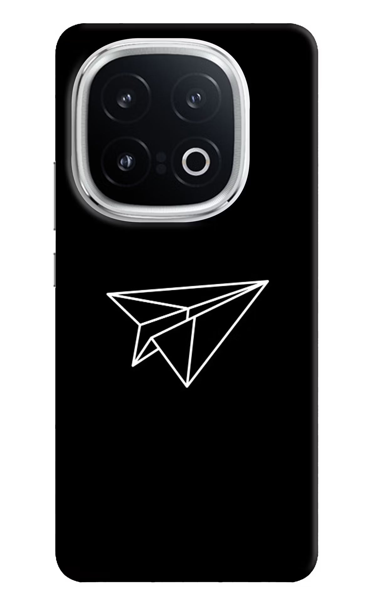 Paper Plane White iQOO 13 5G Hard Case Back Cover by Casekaro