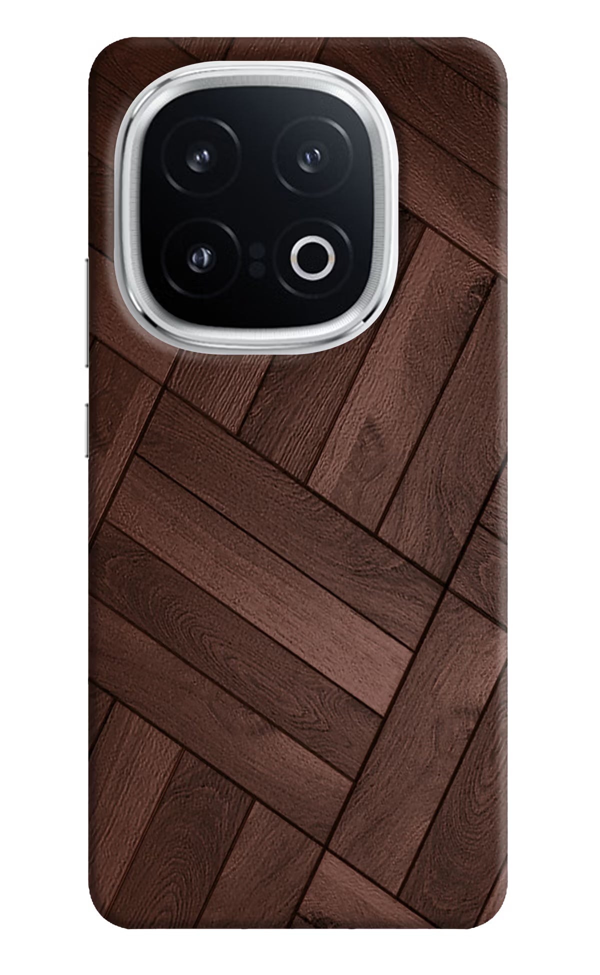 Wooden Texture Design iQOO 13 5G Hard Case Back Cover by Casekaro