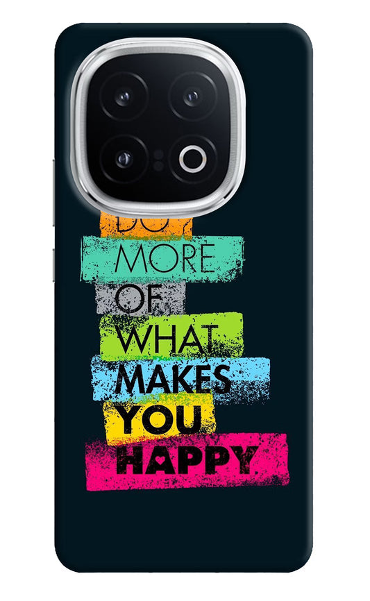 Do More Of What Makes You Happy iQOO 13 5G Hard Case Back Cover by Casekaro
