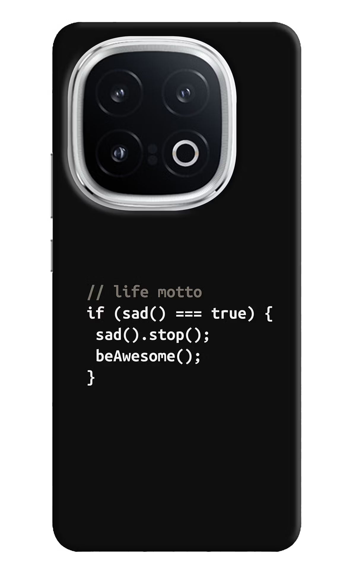 Life Motto Code iQOO 13 5G Hard Case Back Cover by Casekaro