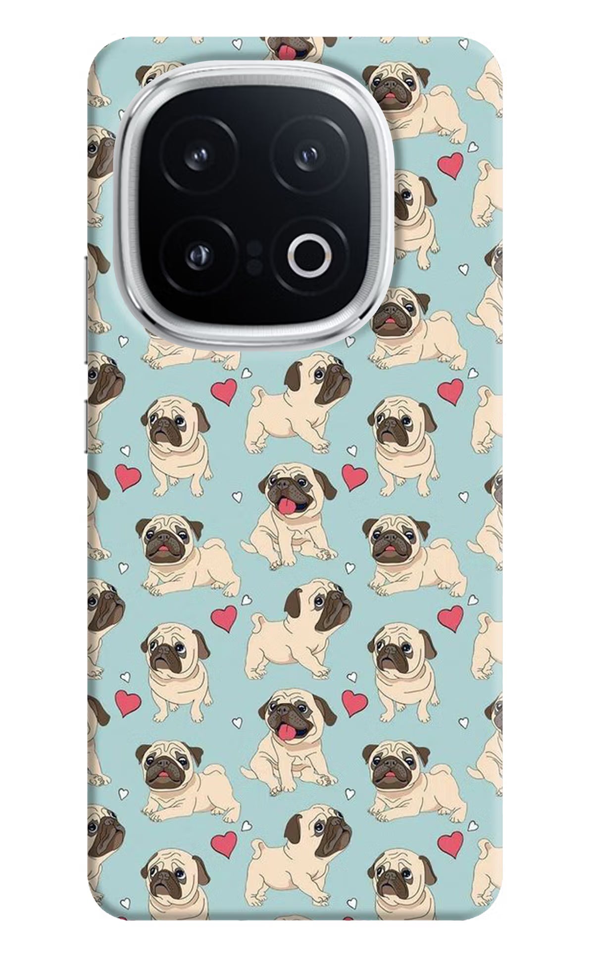 Pug Dog iQOO 13 5G Hard Case Back Cover by Casekaro