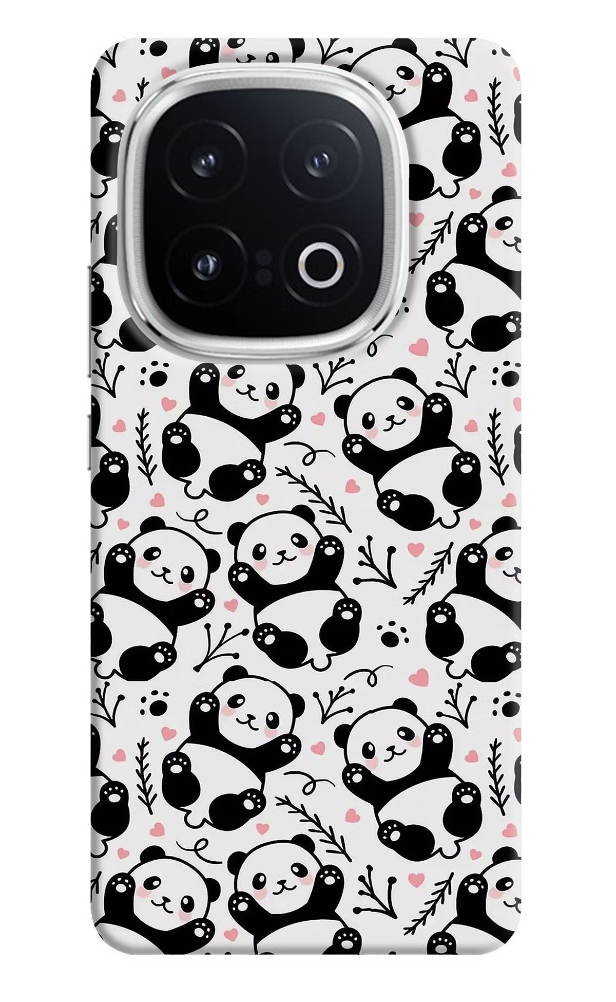 Cute Panda iQOO 13 5G Hard Case Back Cover by Casekaro
