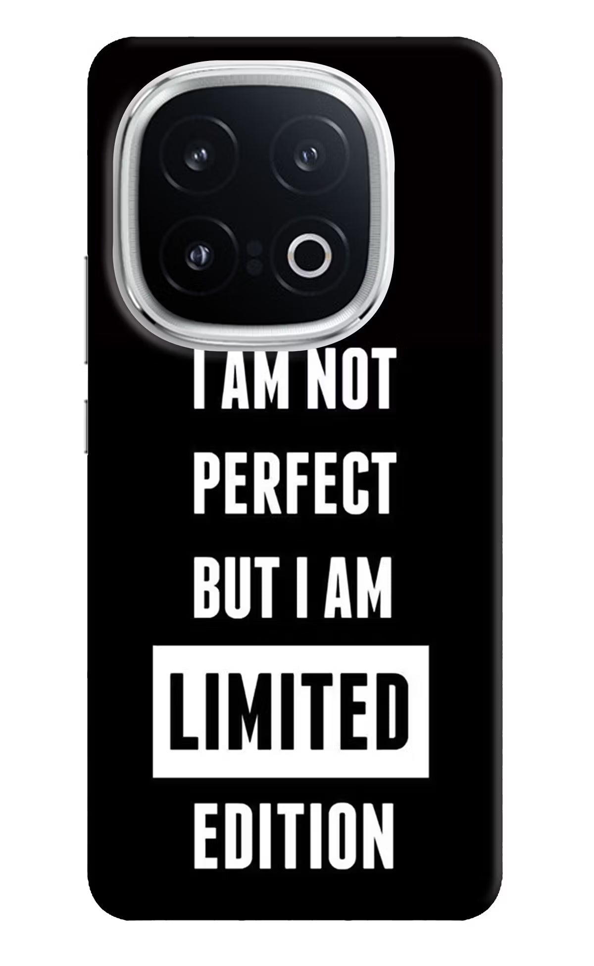 I Am Not Perfect But I Am Limited Edition iQOO 13 5G Hard Case Back Cover by Casekaro