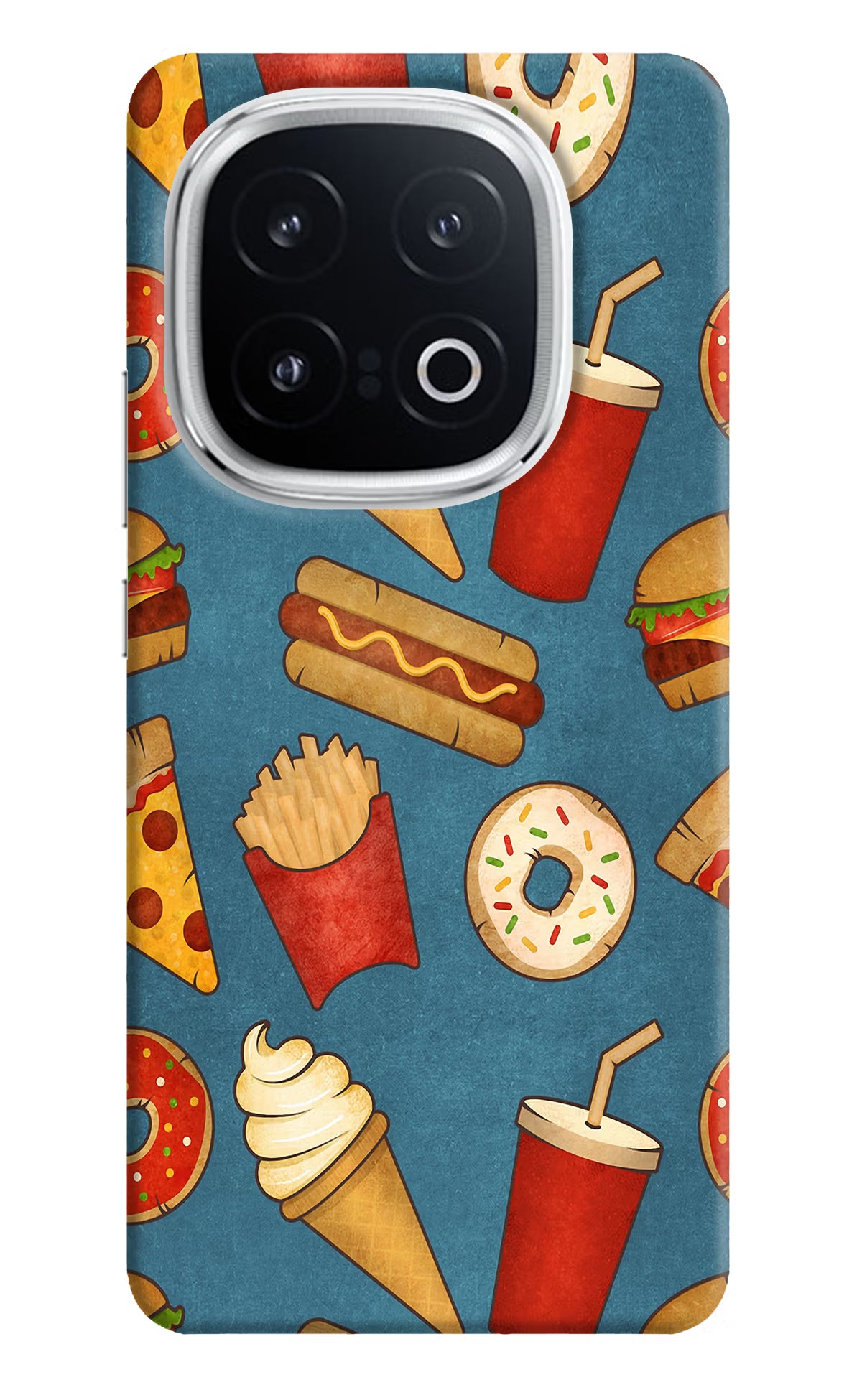 Foodie iQOO 13 5G Hard Case Back Cover by Casekaro