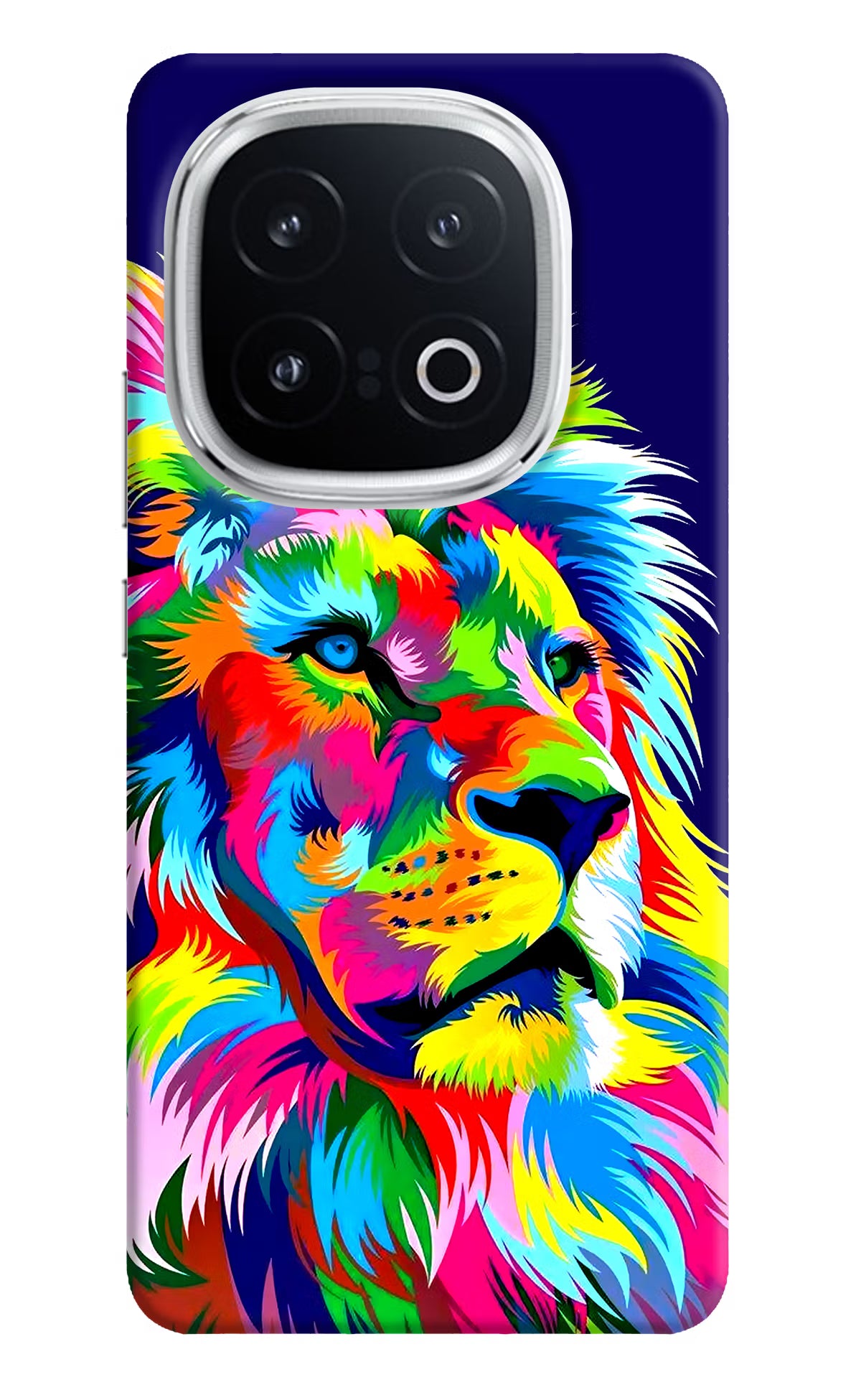 Vector Art Lion iQOO 13 5G Hard Case Back Cover by Casekaro