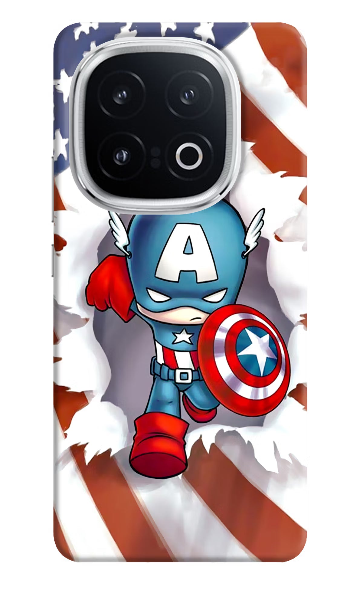 Captain America iQOO 13 5G Hard Case Back Cover by Casekaro