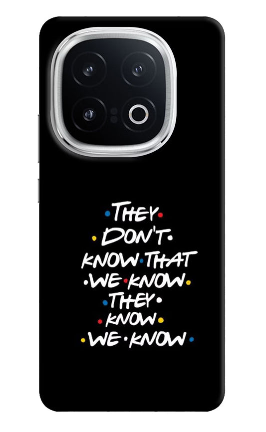 FRIENDS Dialogue iQOO 13 5G Hard Case Back Cover by Casekaro