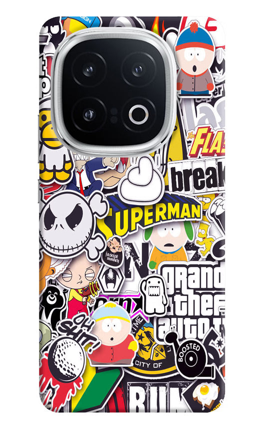 Sticker Bomb iQOO 13 5G Hard Case Back Cover by Casekaro