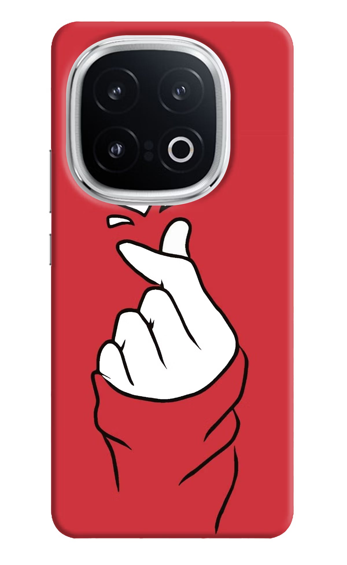 Korean Love Sign iQOO 13 5G Hard Case Back Cover by Casekaro