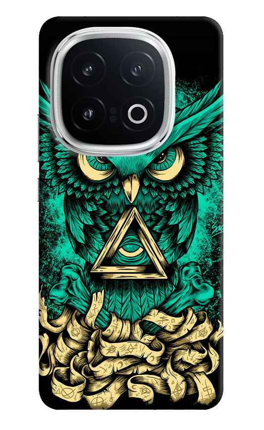 Green Owl iQOO 13 5G Hard Case Back Cover by Casekaro