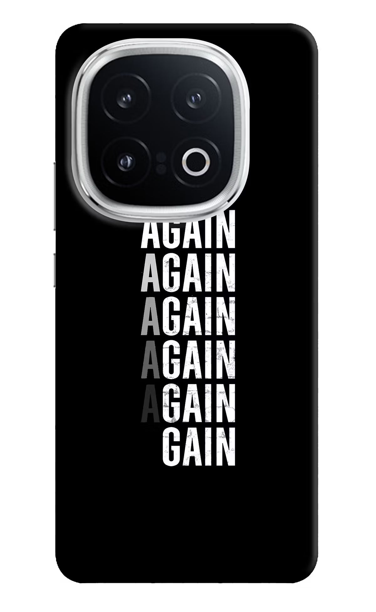 Again Again Gain iQOO 13 5G Hard Case Back Cover by Casekaro