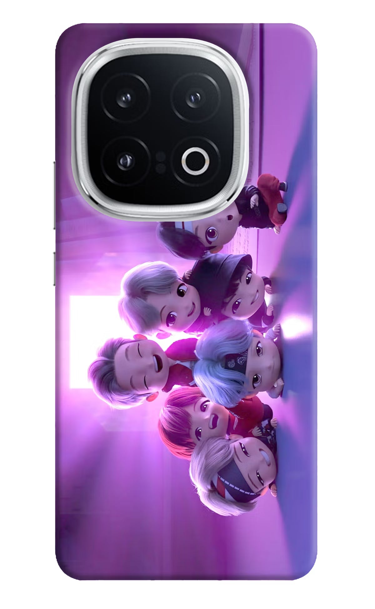 BTS Chibi iQOO 13 5G Hard Case Back Cover by Casekaro