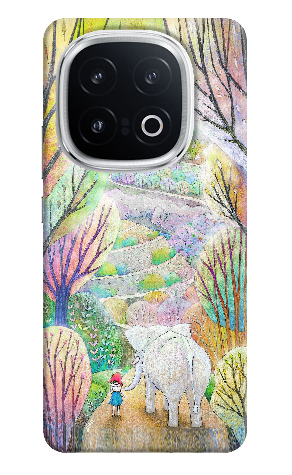 Nature Painting iQOO 13 5G Hard Case Back Cover by Casekaro