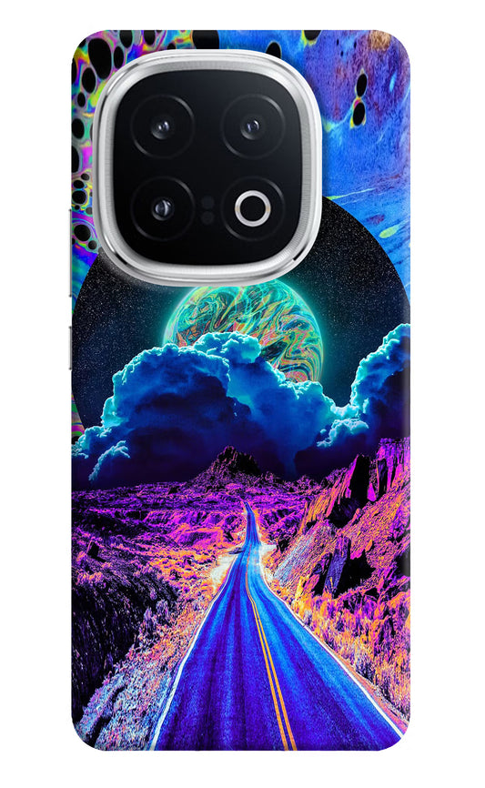 Psychedelic Painting iQOO 13 5G Hard Case Back Cover by Casekaro