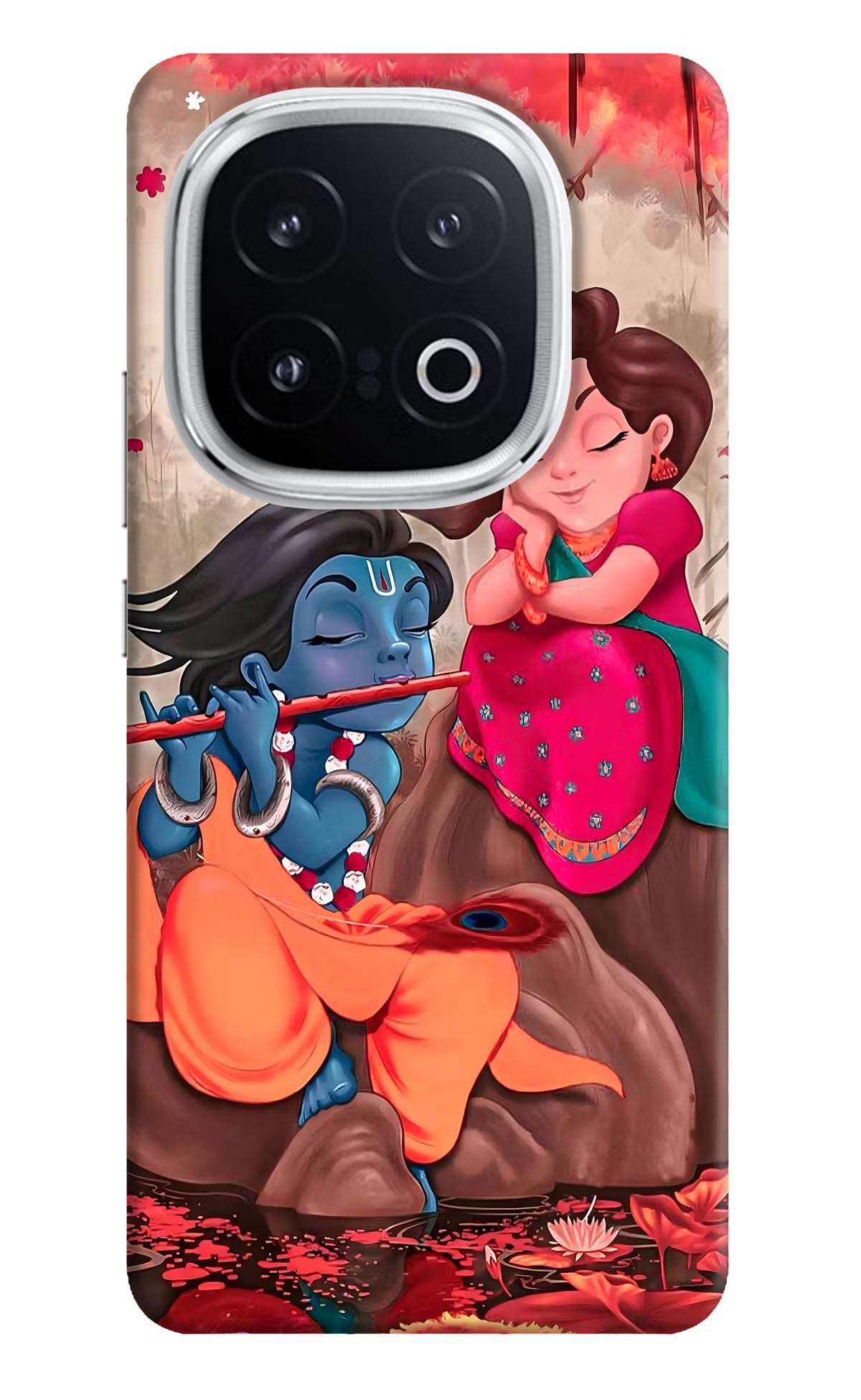 Radhe Krishna iQOO 13 5G Hard Case Back Cover by Casekaro