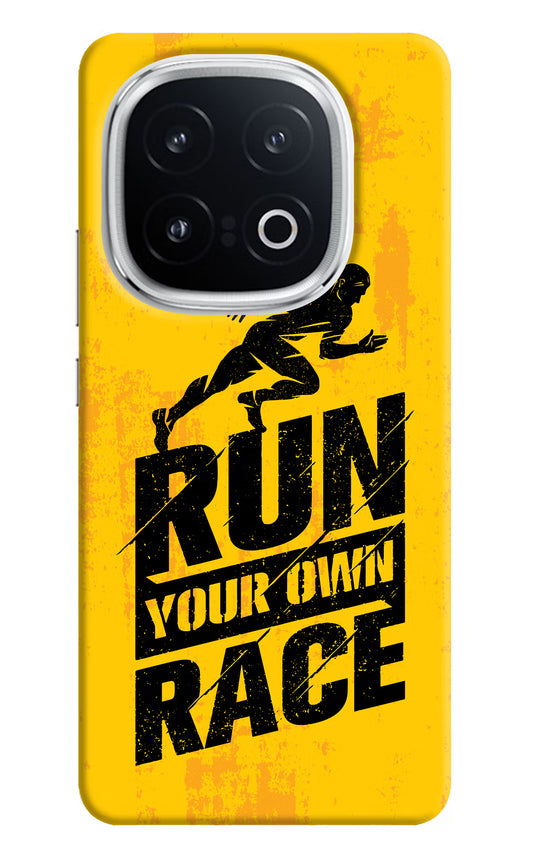 Run Your Own Race iQOO 13 5G Hard Case Back Cover by Casekaro