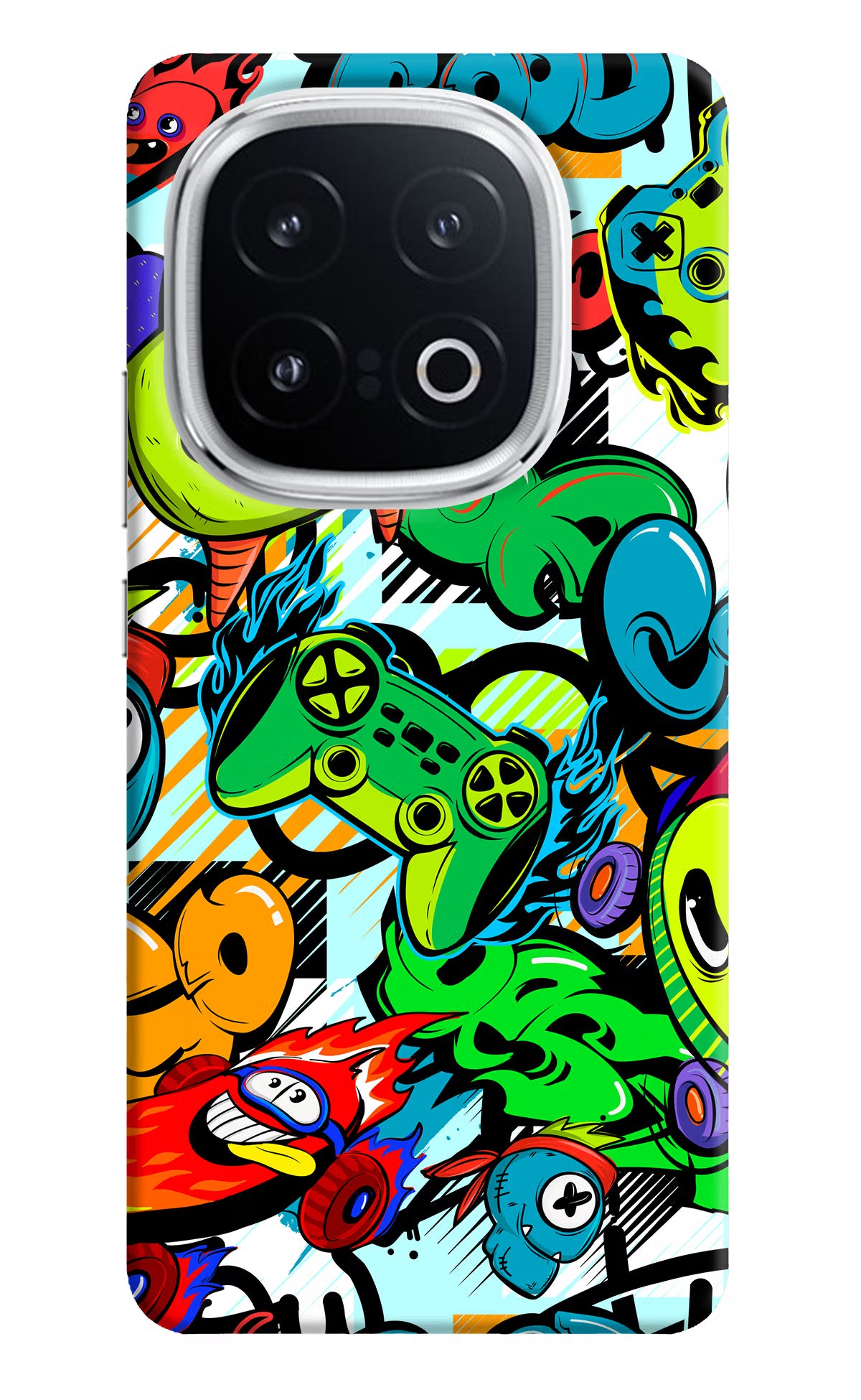 Game Doodle iQOO 13 5G Hard Case Back Cover by Casekaro