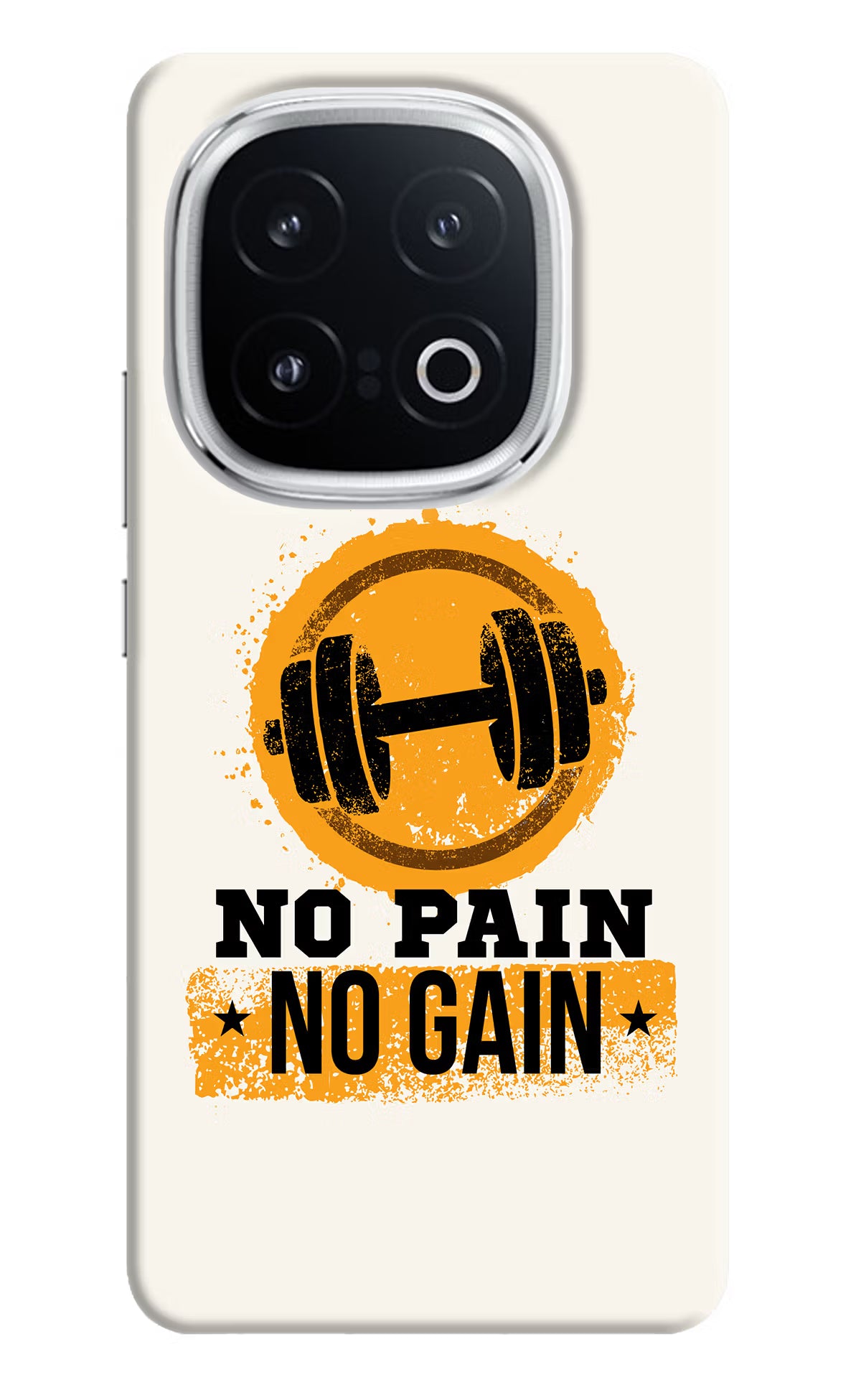 No Pain No Gain iQOO 13 5G Hard Case Back Cover by Casekaro