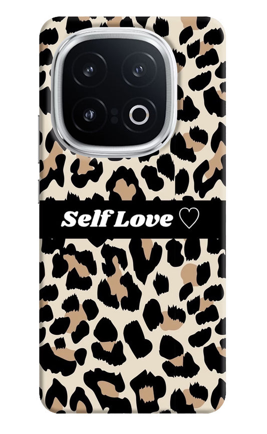 Leopard Print Self Love iQOO 13 5G Hard Case Back Cover by Casekaro