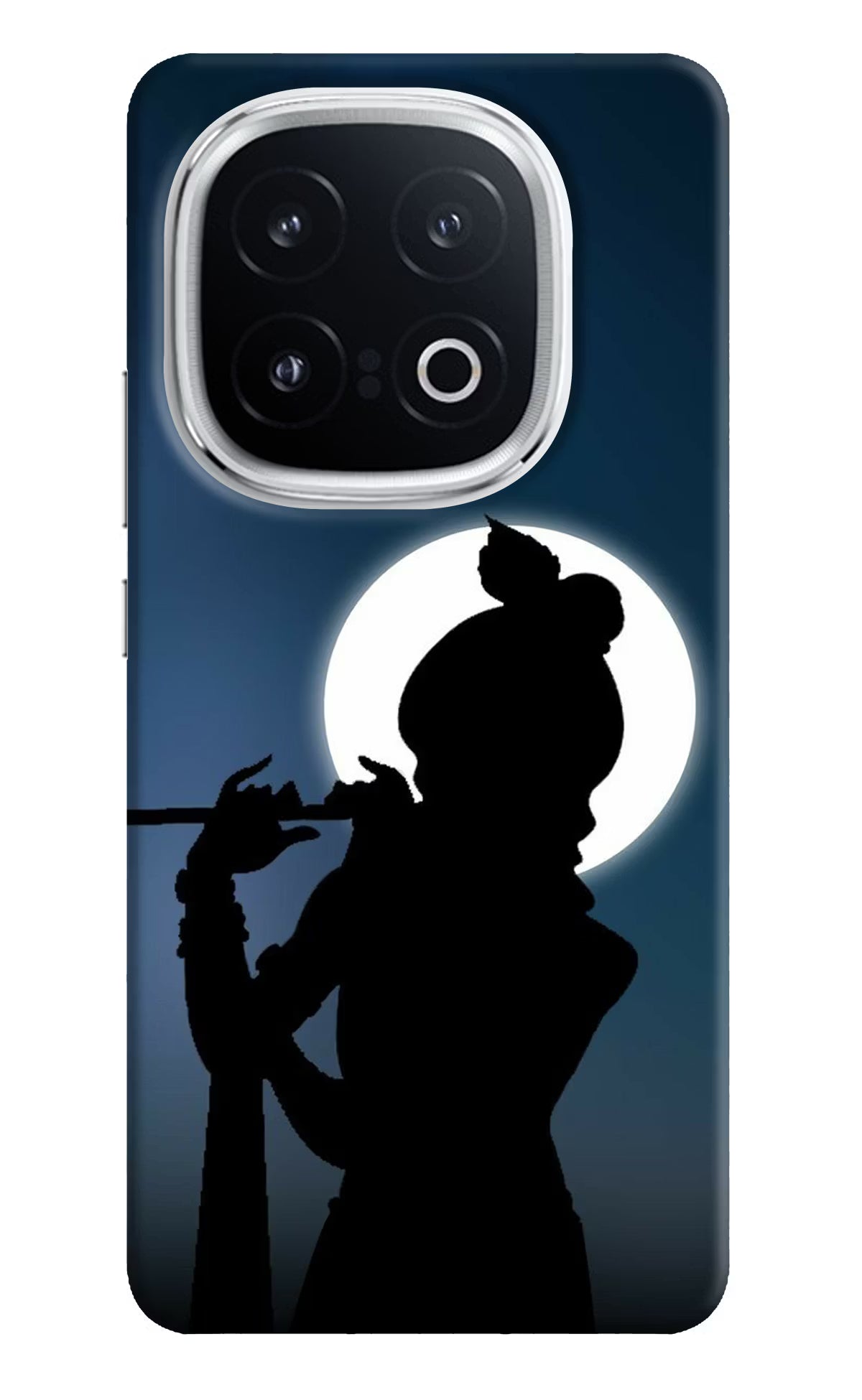 Shri Krishna Silhouette iQOO 13 5G Hard Case Back Cover by Casekaro