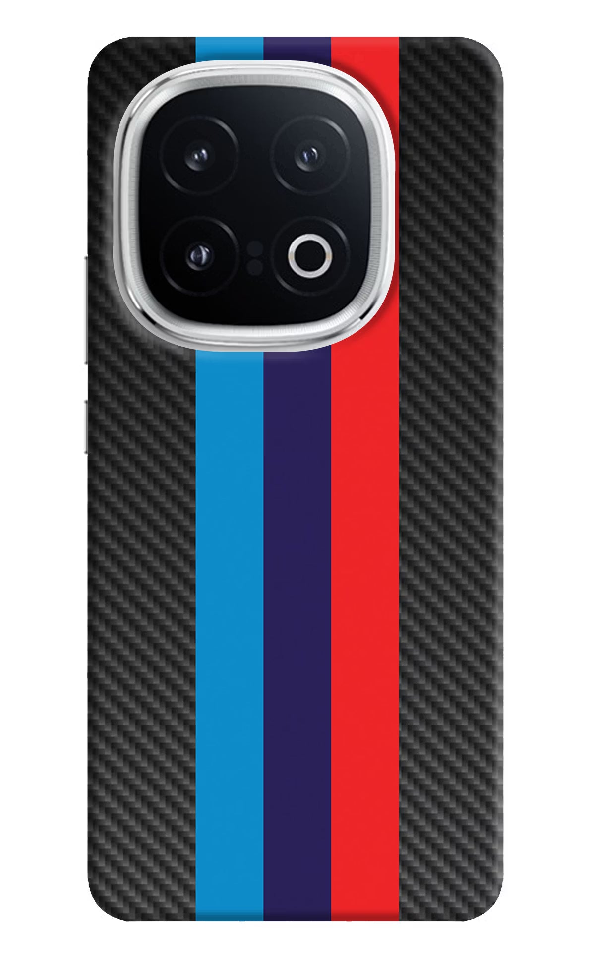 BMW Stripes Pattern iQOO 13 5G Hard Case Back Cover by Casekaro