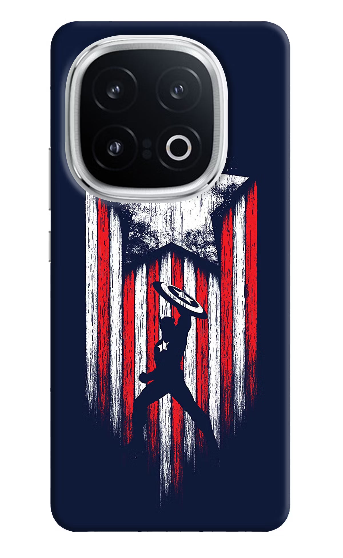 Captain America Marvel Art iQOO 13 5G Hard Case Back Cover by Casekaro