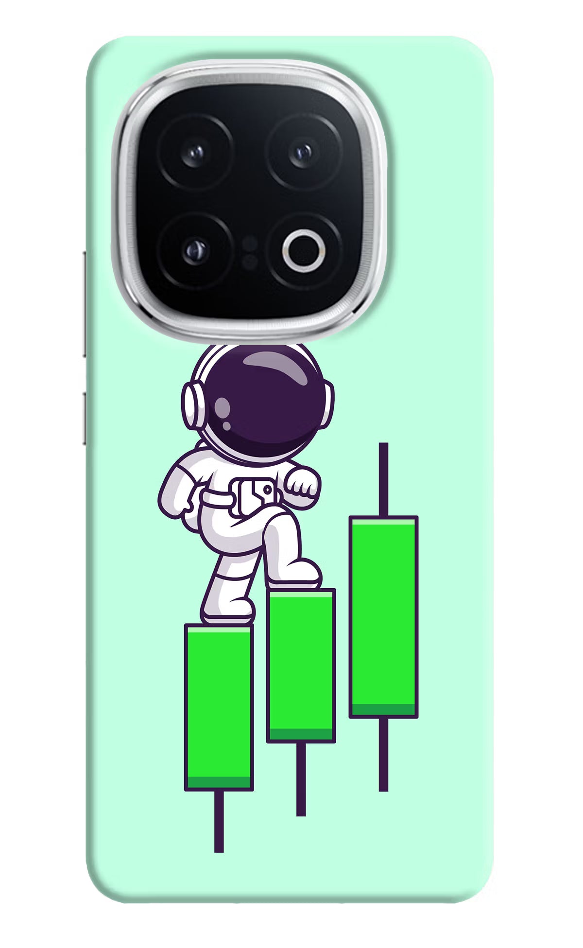 Astronaut Trader iQOO 13 5G Hard Case Back Cover by Casekaro