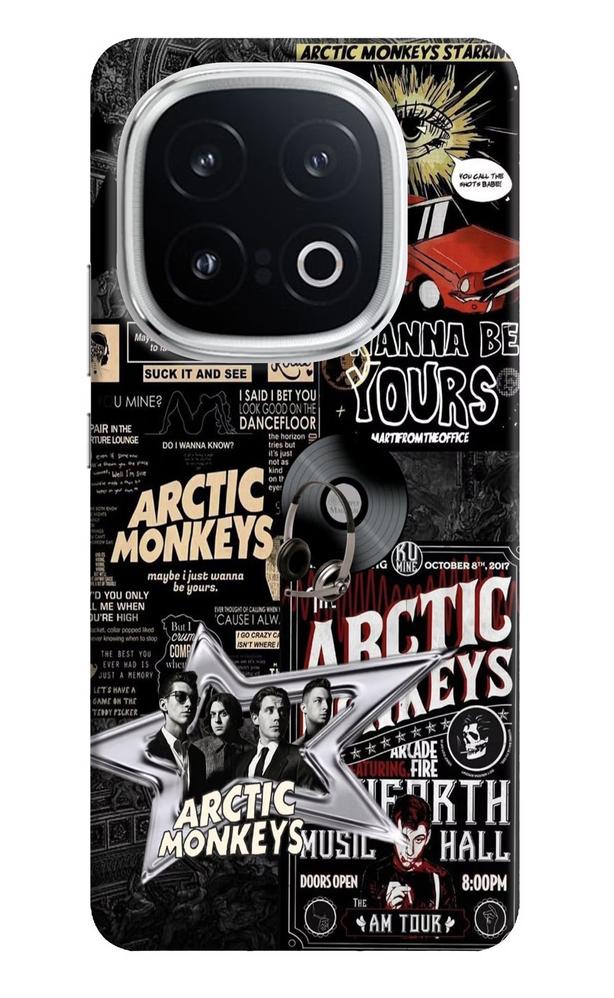 Arctic Monkeys iQOO 13 5G Hard Case Back Cover by Casekaro