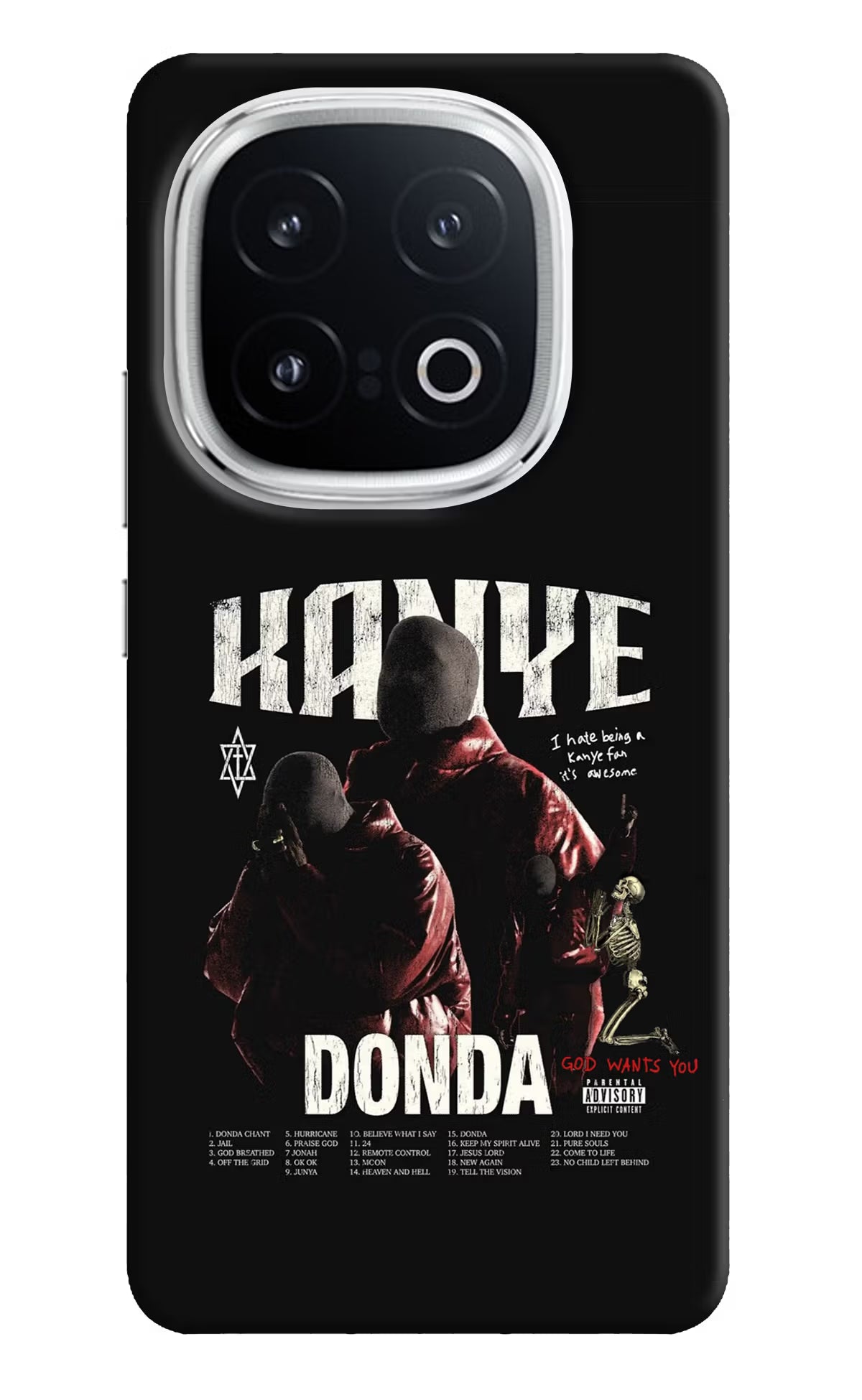 Donda Kanye West iQOO 13 5G Hard Case Back Cover by Casekaro