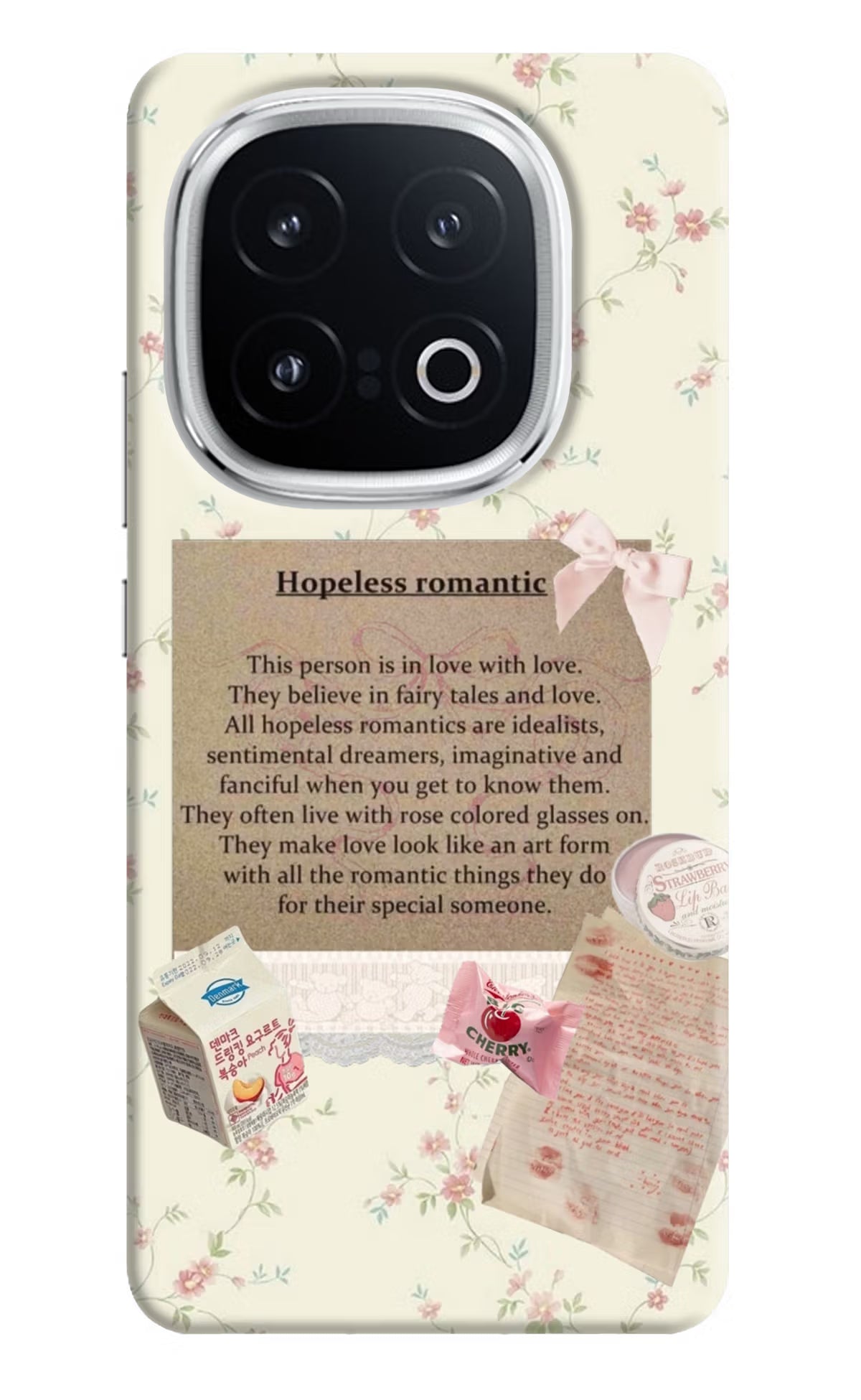 Hopeless Romantic iQOO 13 5G Hard Case Back Cover by Casekaro