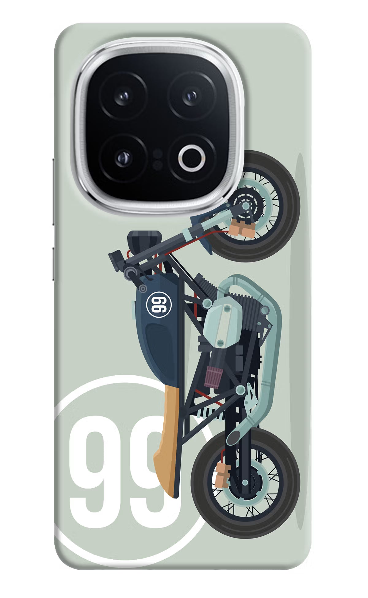 Classic Cafe Racer 99 iQOO 13 5G Hard Case Back Cover by Casekaro