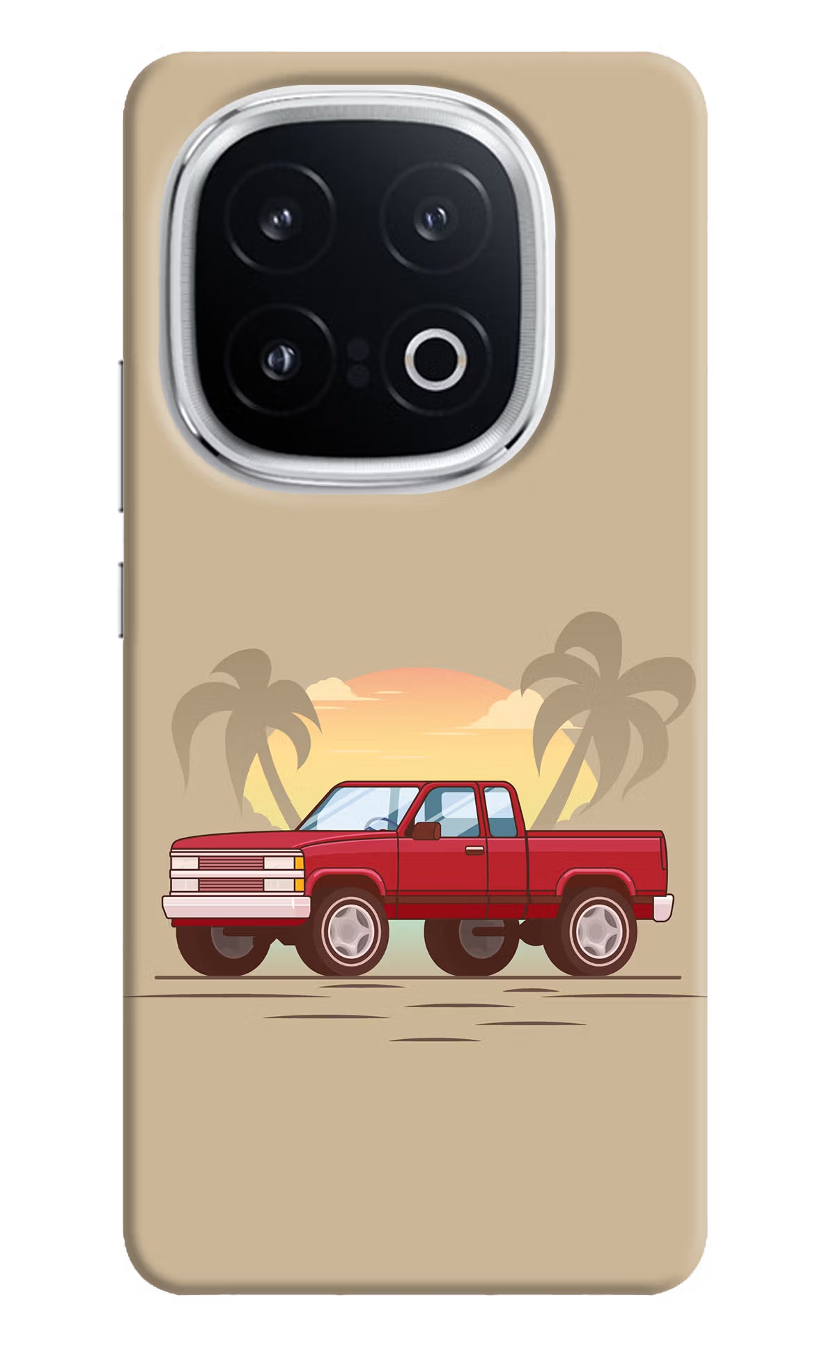 Desert Classic Drive iQOO 13 5G Hard Case Back Cover by Casekaro