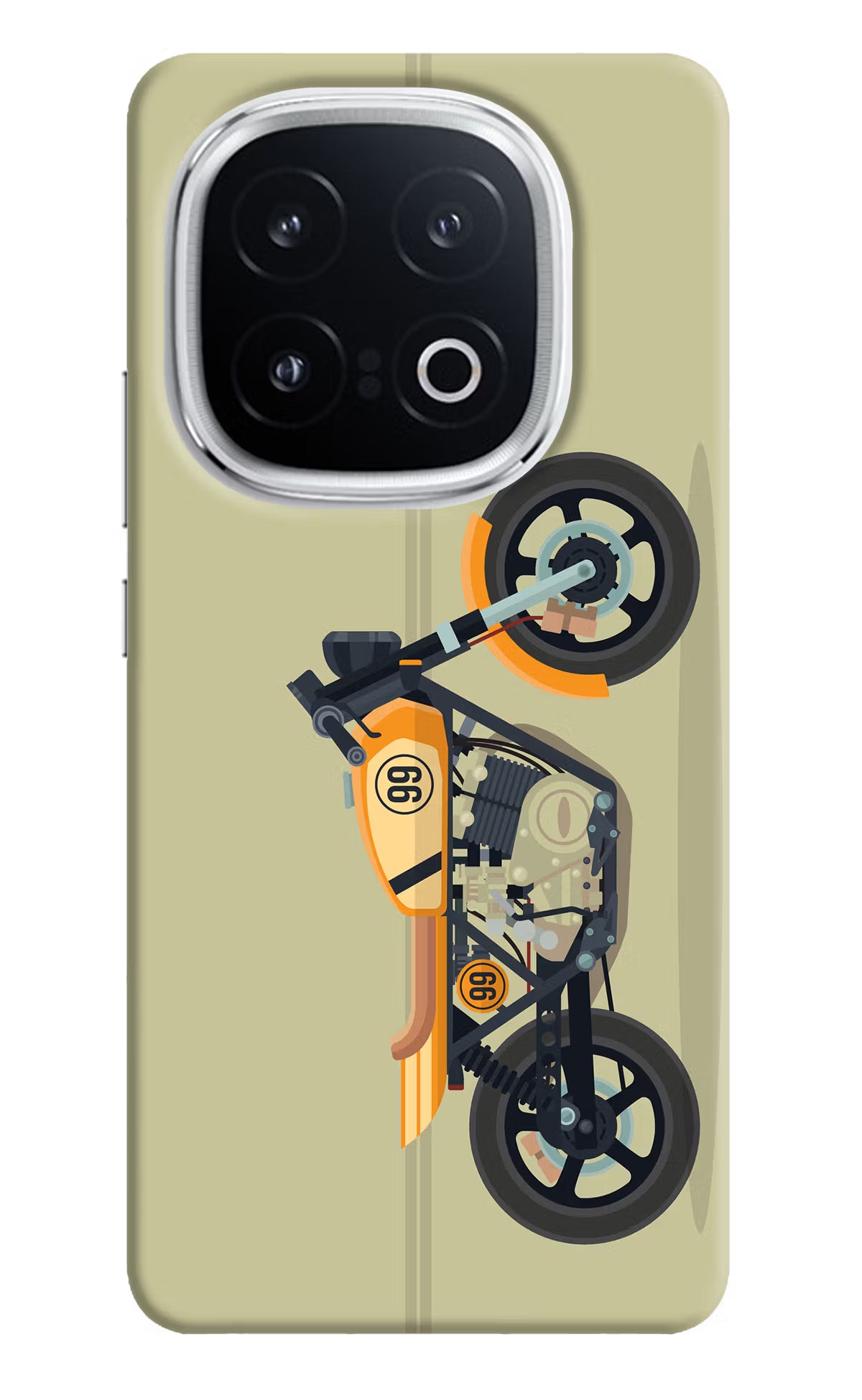 Vertical Speedster iQOO 13 5G Hard Case Back Cover by Casekaro