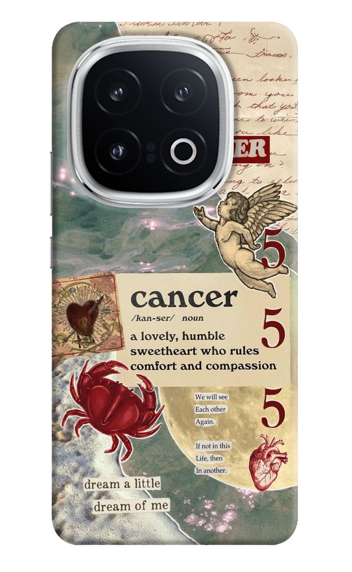 Cancer Zodiac iQOO 13 5G Hard Case Back Cover by Casekaro