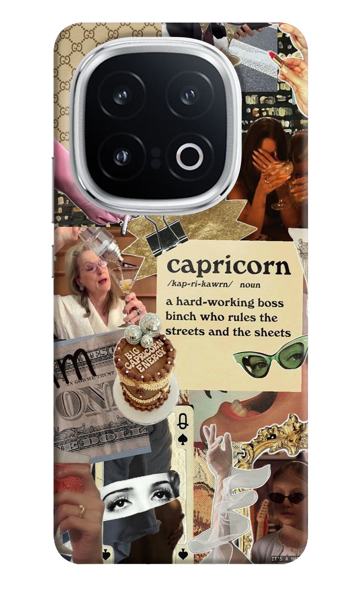 Capricorn Zodiac iQOO 13 5G Hard Case Back Cover by Casekaro