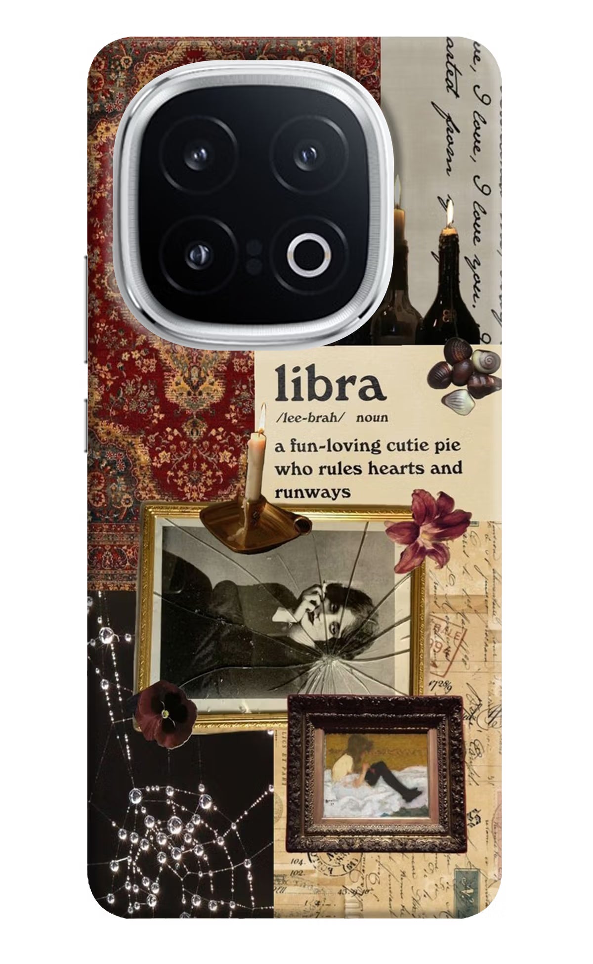 Libra Zodiac iQOO 13 5G Hard Case Back Cover by Casekaro