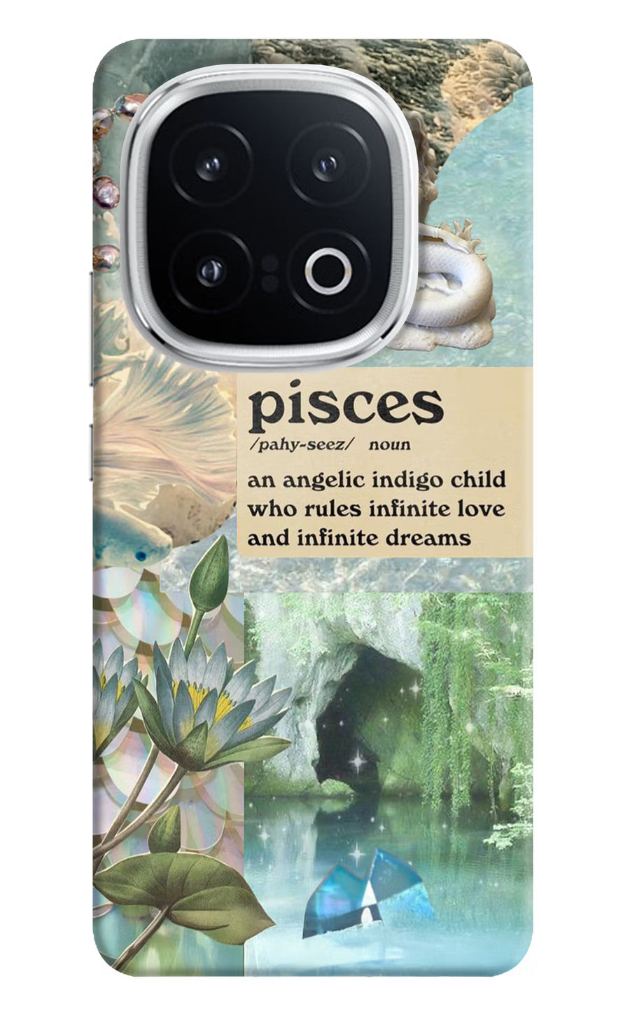 Pisces Zodiac iQOO 13 5G Back Cover, Hard case