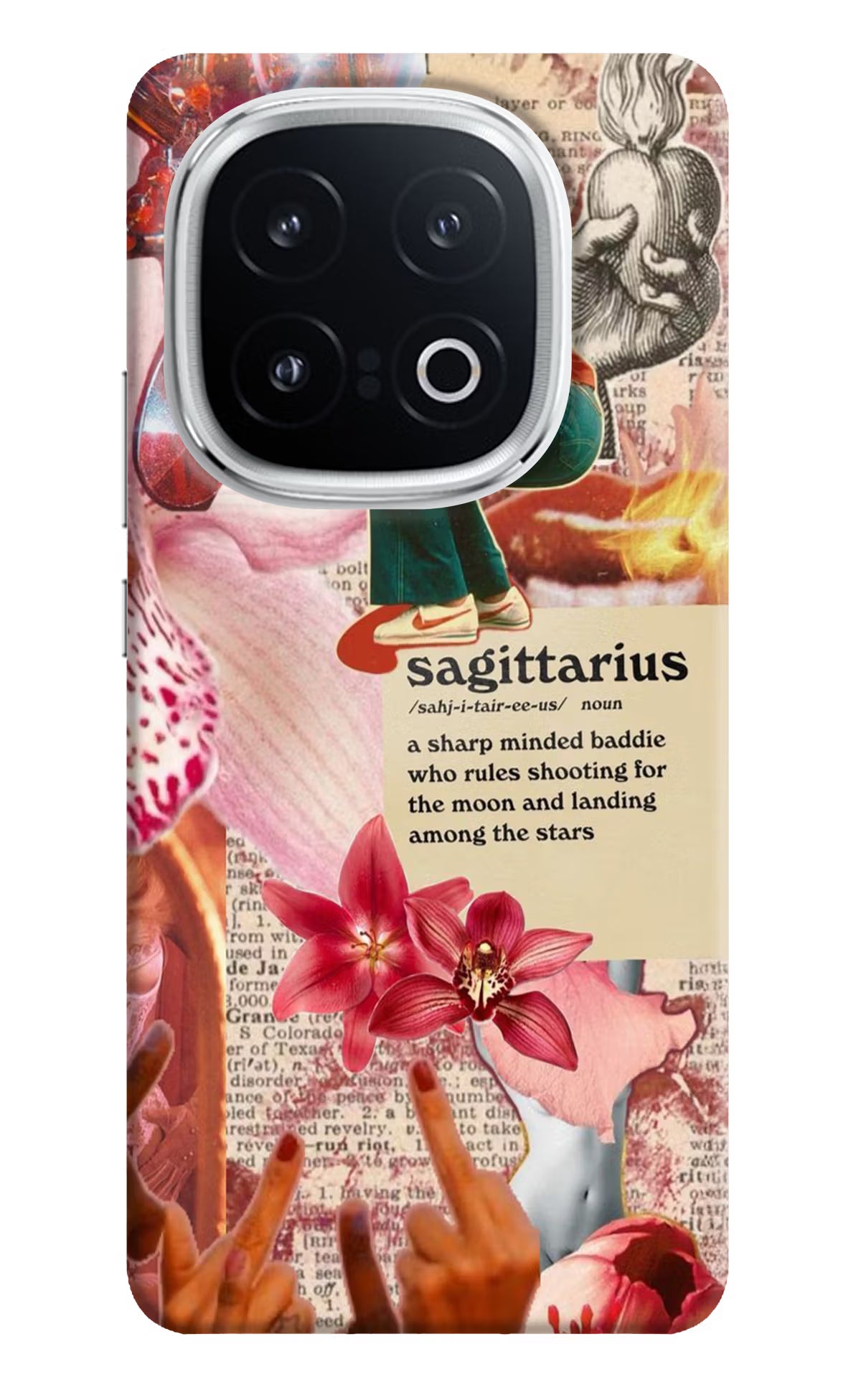 Sagittarius Zodiac iQOO 13 5G Hard Case Back Cover by Casekaro