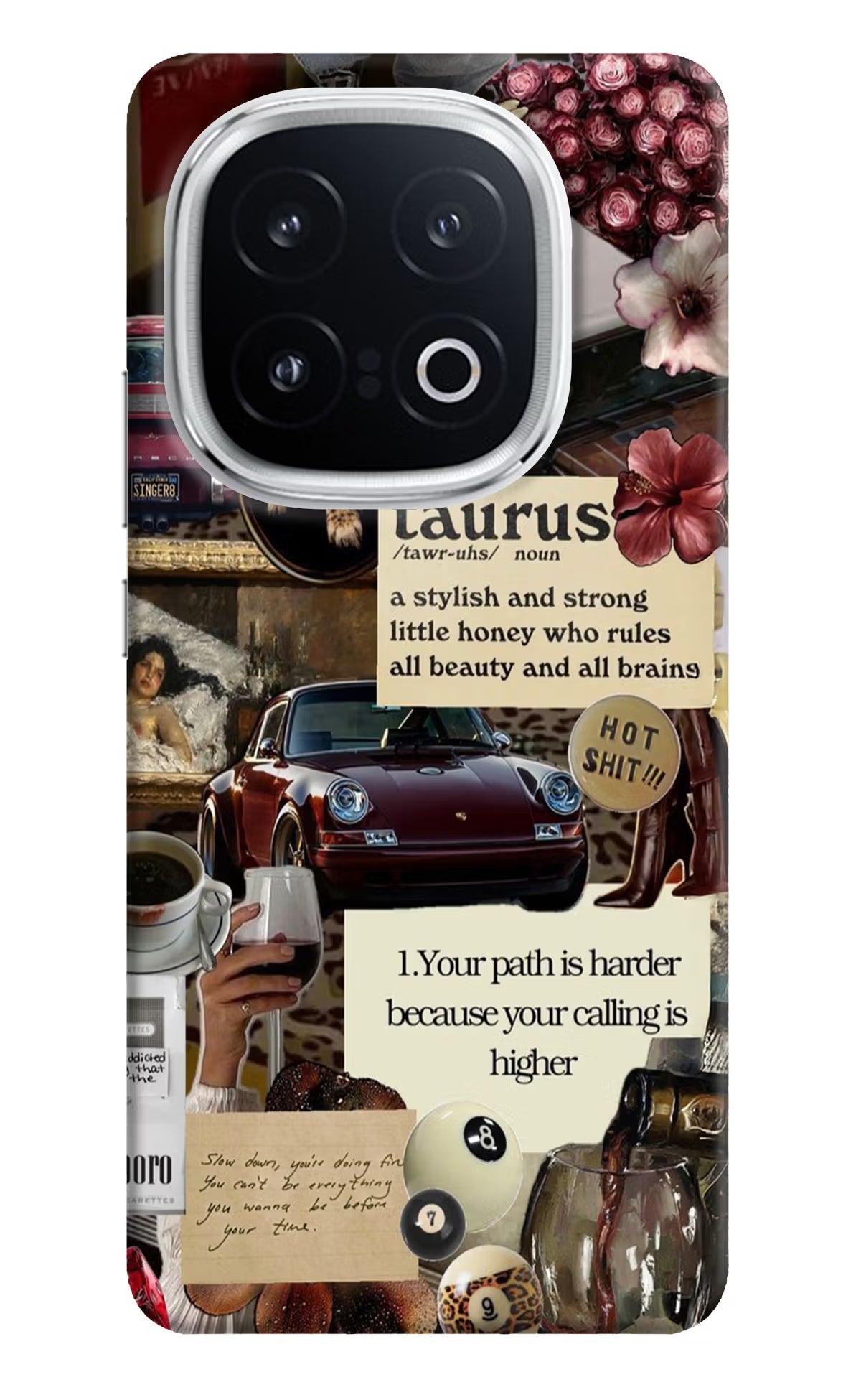 Taurus Zodiac iQOO 13 5G Hard Case Back Cover by Casekaro
