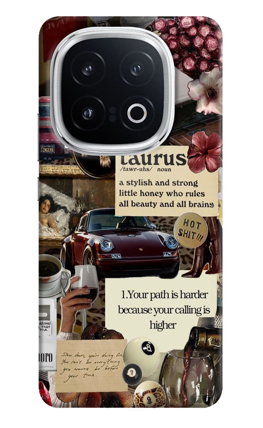 Taurus Zodiac iQOO 13 5G Hard Case Back Cover by Casekaro