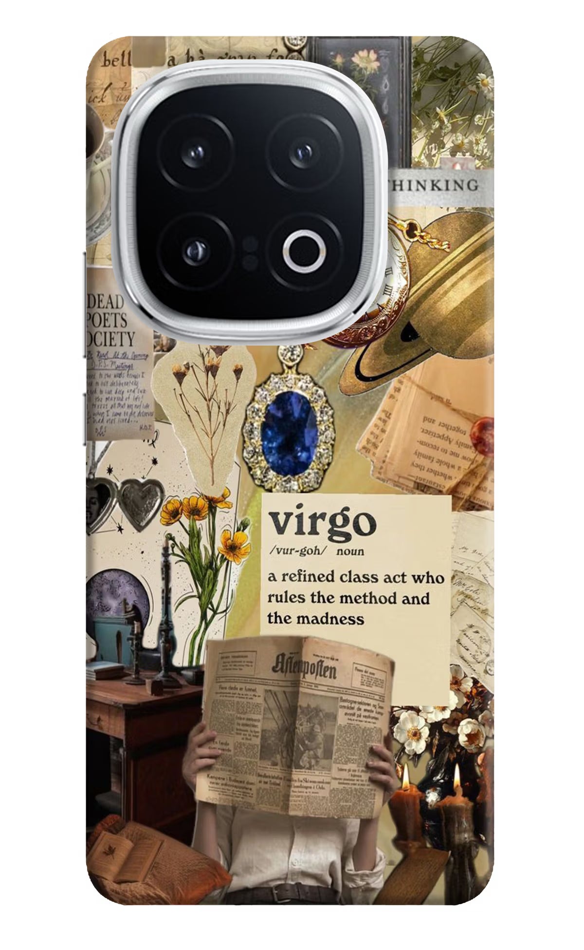 Virgo Zodiac iQOO 13 5G Hard Case Back Cover by Casekaro