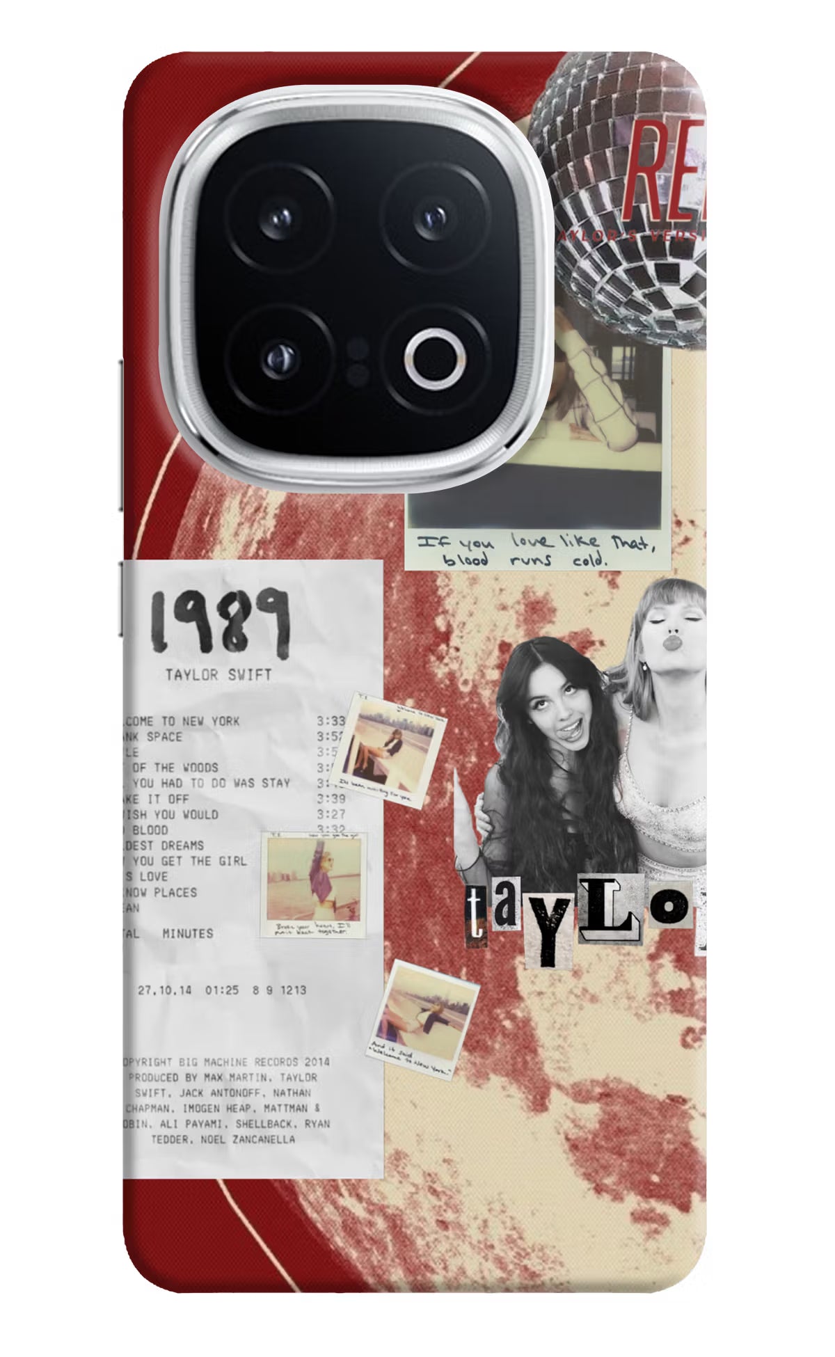 Taylor Swift iQOO 13 5G Back Cover