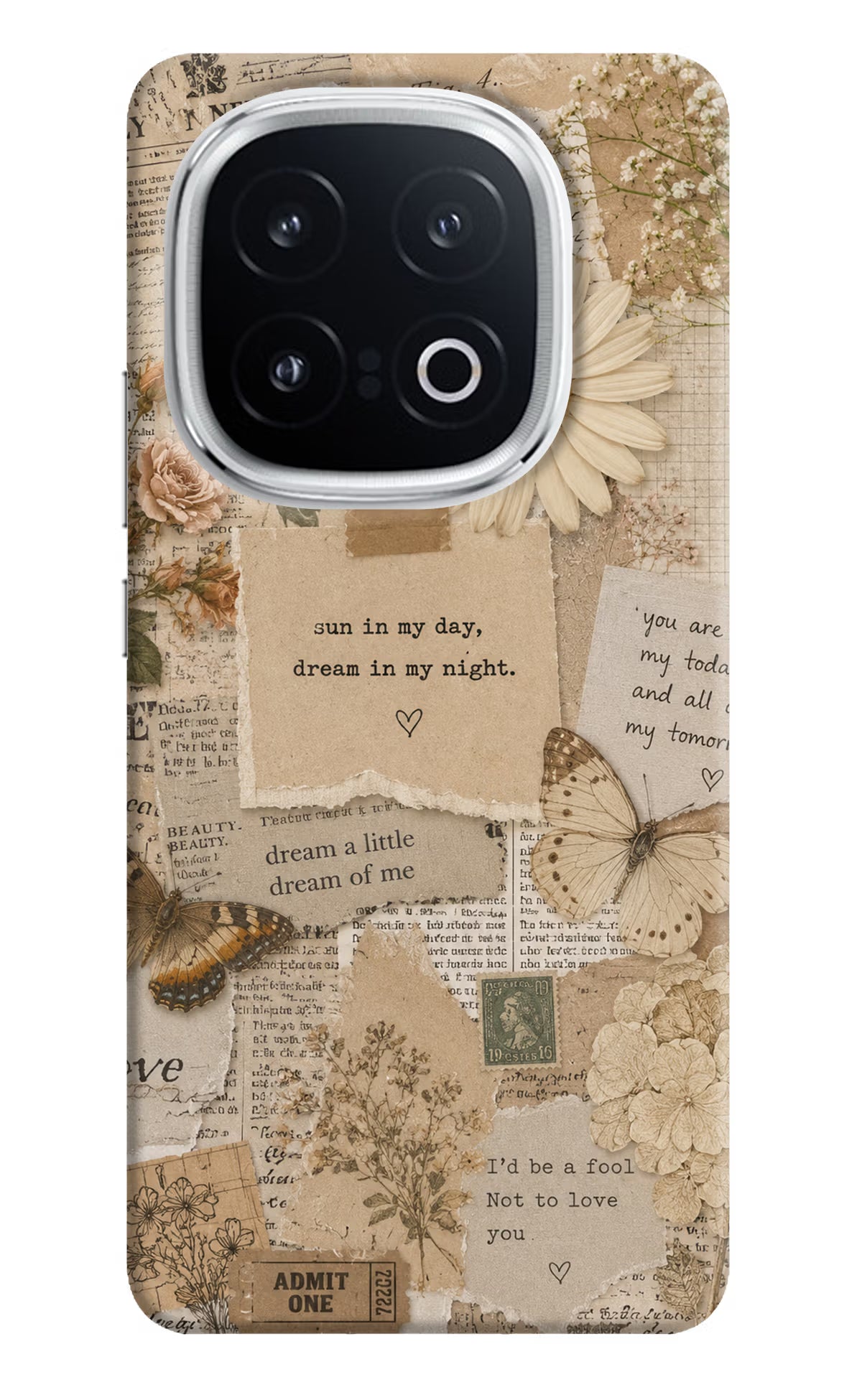 Vintage case iQOO 13 5G Back Cover
