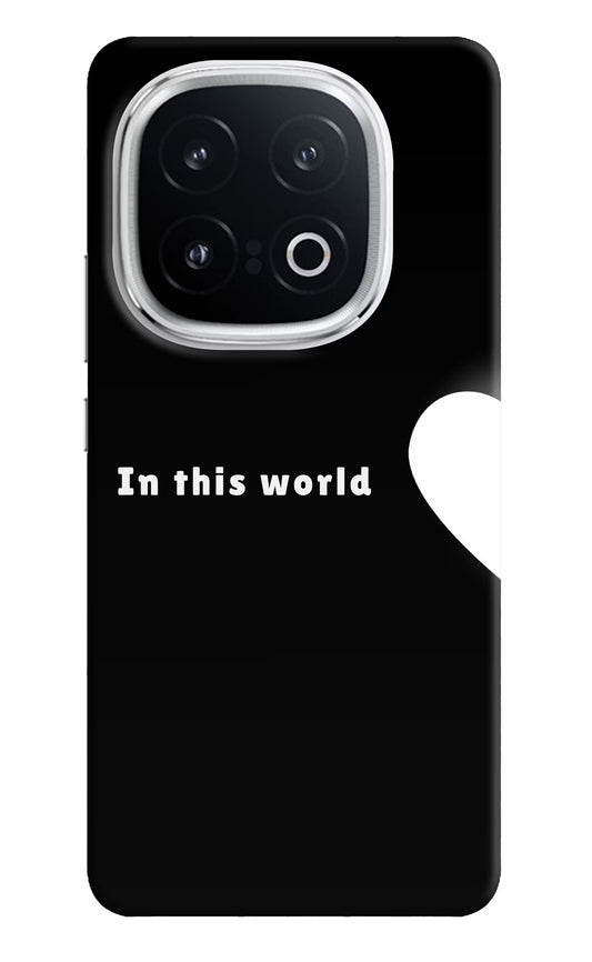 This World iQOO 13 5G Hard Case Back Cover by Casekaro