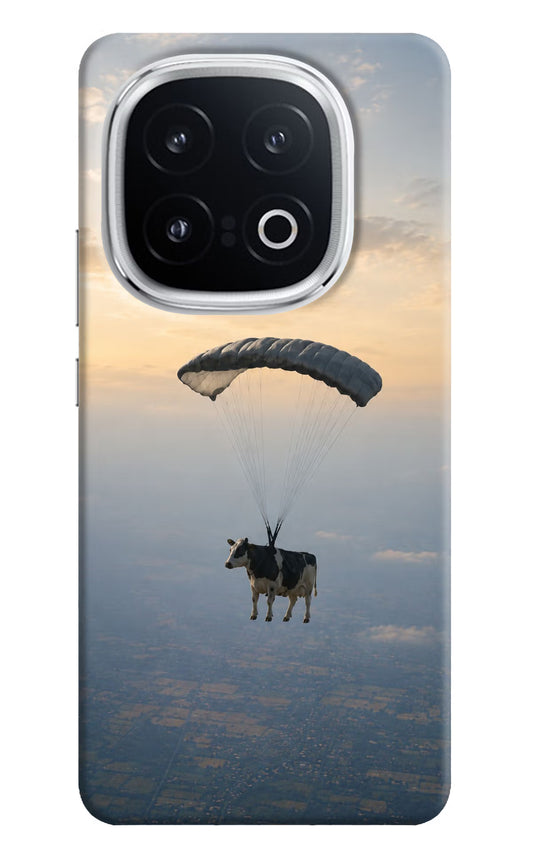 Skydiving Cow iQOO 13 5G Hard Case Back Cover by Casekaro