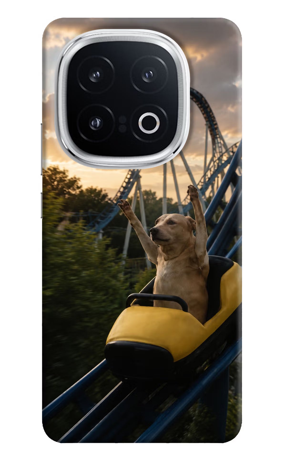 Rollercoaster Dog iQOO 13 5G Back Cover