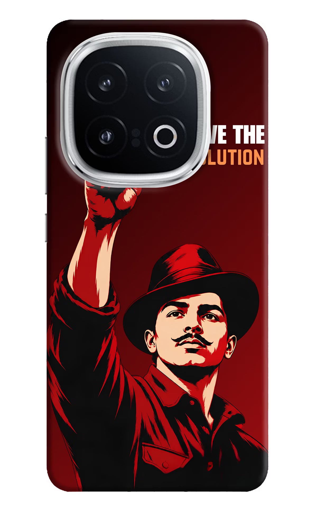 Bhagat Singh Revolution iQOO 13 5G Back Cover